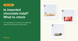 Is imported chocolate halal guide, with Toblerone, Maltesers and Galaxy chocolate