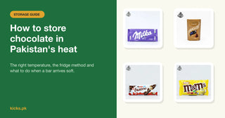 How to store chocolate in Pakistan's heat, with Milka, Lindt Lindor, Kinder Bueno and M&M's
