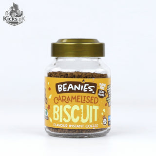 Beanies Caramelised Biscuit Coffee 50g, imported coffee in Pakistan