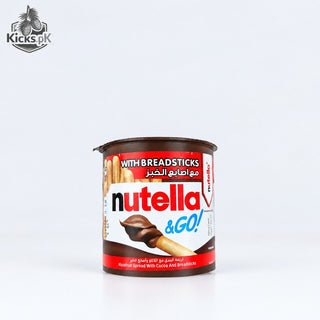 Nutella & GO Chocolate Hazelnut Spread with Breadsticks 52g | Delicious On-the-Go Snack
