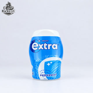 Wrigley’s Extra Peppermint Sugar Free Chewing Gum Bottle 64g | Cool Mint Fresh Breath Gum Price in Pakistan