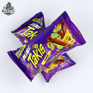 Mini Takis Hot Chili Pepper & Lime Tortilla Chips 35G, imported chips, view 2