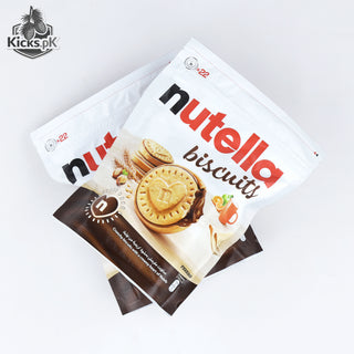 Nutella Ferrero Biscuits Pouch 304G, imported biscuits, view 2