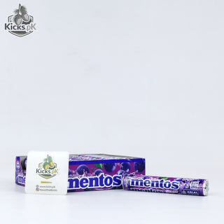 Mentos Grape Chewy Candy Roll 37.5G, imported snack in Pakistan
