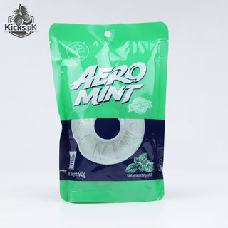 Aero Mint Spearmint Sugar Free Candy 90G, imported candy in Pakistan
