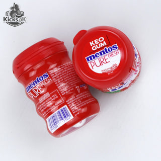 Mentos Pure Fresh Strawberry Sugar-Free Chewing Gum 61.5g, imported candy, view 2