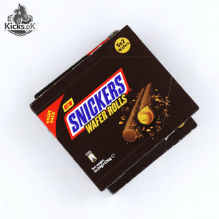 Snickers Wafer Rolls Chocolate Snack 120g, imported chocolate, view 2