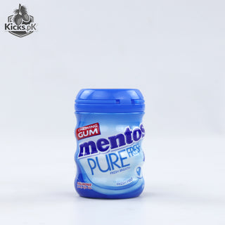 Mentos Pure Fresh Fresh Mint Chewing Gum 61.5g, imported candy in Pakistan