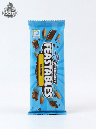 Feastables MrBeast Almond Chocolate Bar 60G, imported chocolate in Pakistan