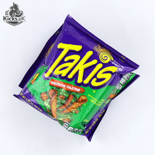 Takis Crunchy Fajitas Rolled Tortilla Chips Sharing Size Bag 92.3g, imported chips, view 2
