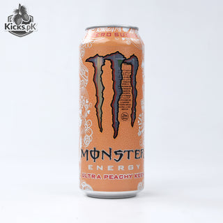 Monster Ultra Peachy Keen Zero Sugar Energy Drink, imported drink in Pakistan