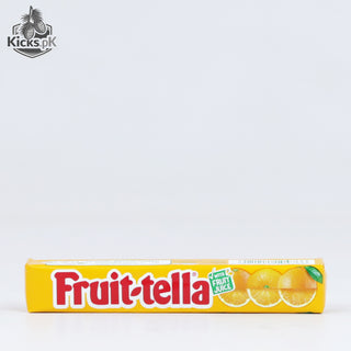 Fruit-tella Chewy Toffee Orange Flavour 32.4GM, imported candy in Pakistan