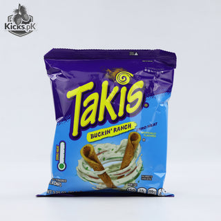 Takis Buckin’ Ranch Rolled Tortilla Chips 92.3g, imported chips in Pakistan