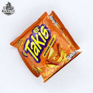 Takis Intense Nacho Cheese Tortilla Chips 92.3g, imported chips, view 2