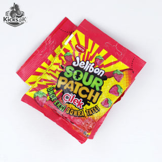 Jelibon Sour Patch Strawberry (Çilek) Candy 80G, imported candy, view 2