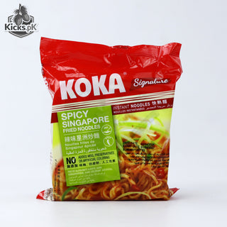 KOKA Spicy Singapore Fried Noodles 85g, Korean and Asian instant noodles in Pakistan