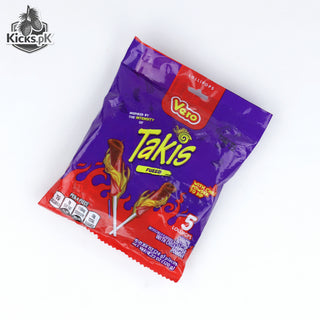 Takis Fuego Lollipop with Chili Pepper Powder 24 G (5 Pieces, 120g Total), imported candy, view 2