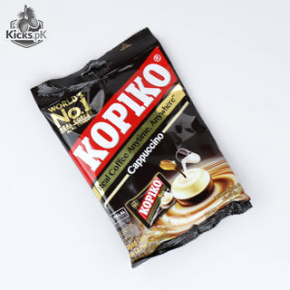 Kopiko Cappuccino Coffee Candy Pouch 140GM, imported coffee, view 2