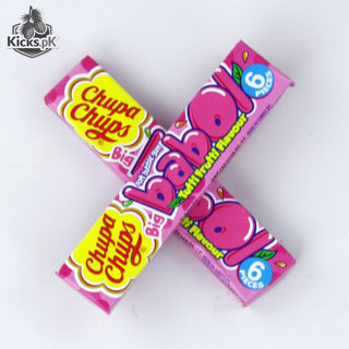Chupa Chups Big Babol Gum 6 Pieces Tutti Frutti, imported candy, view 2
