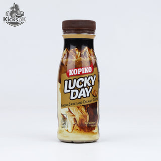 Kopiko Lucky Day Strong Sweet & Creamy Coffee 180ML, imported coffee in Pakistan