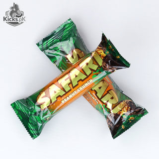 Gandour Safari Peanut Crunch Chocolate Wafer 34G, imported snack, view 2