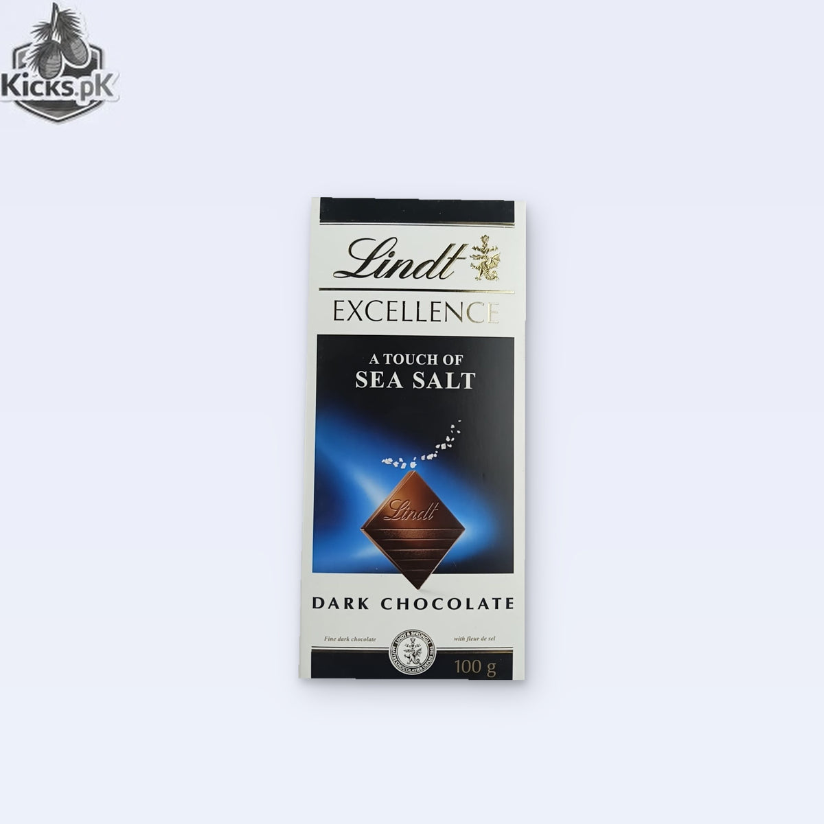 Lindt Excellence A Touch of Sea Salt Dark Chocolate Bar 100g | Fine Dark Chocolate with Sea Salt Price in Pakistan