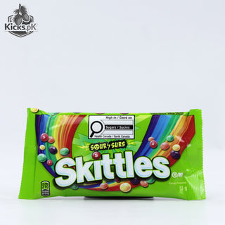 Premium Skittles Sour Candy Single Pack 51g, imported candy in Pakistan