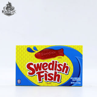 Swedish Fish Soft & Chewy Gummy Candy Box, imported candy in Pakistan