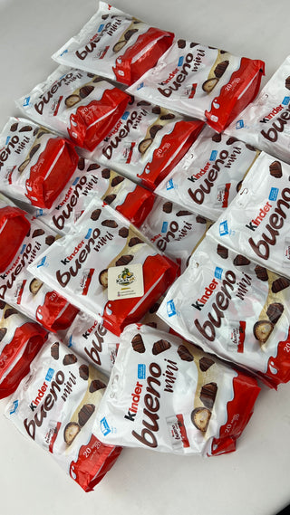 Kinder Bueno Mini 20 Minis Family Pack, imported chocolate, view 3