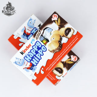 Kinder Happy Hippo Cocoa 103.5g Box, imported biscuits, view 2