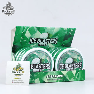 Ice Blasters Mints Spearmint, imported candy, view 2