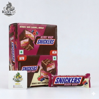 Snickers Berry Whip Chocolate Bar 40G, imported chocolate in Pakistan