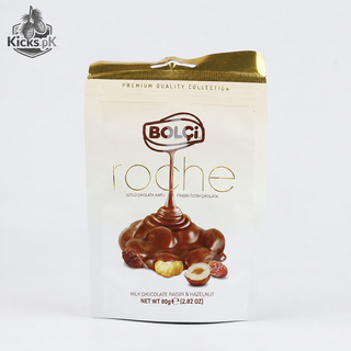 Bolci Milk Chocolate Roche Raisin & Hazelnut BK202 80g, imported chocolate in Pakistan
