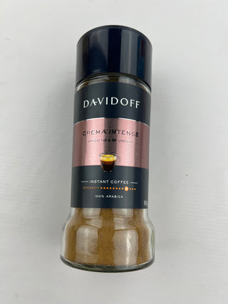 Davidoff Crema Intense Instant Coffee 90g | Premium Coffee Experience