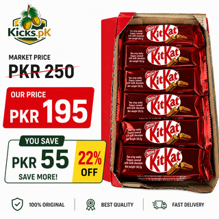 KITKAT Milk Chocolate 2 Finger Wafer Bar 1pc 20.7G, imported snack in Pakistan