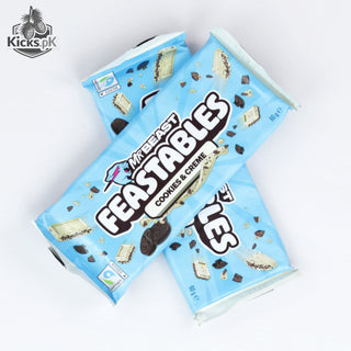 Feastables Mr Beast Cookies and Creme White Chocolate 60G, imported chocolate, view 2