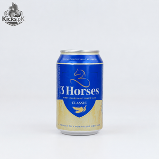 3 Horses Classic Malt Beverage, imported drink in Pakistan