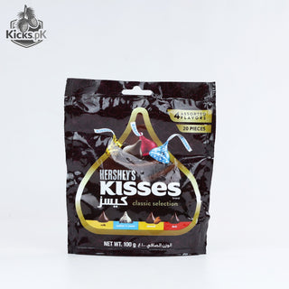 HERSHEYS KISSES Chocolate Classic Selection 4 Flavor 100GM, imported chocolate in Pakistan