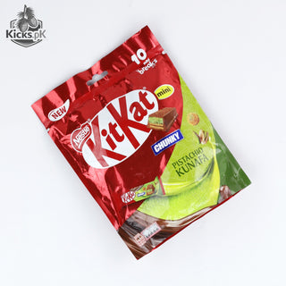 Nestle KitKat Mini Pistachio Kunafa Chunky Chocolate 166 G, Dubai chocolate, view 2