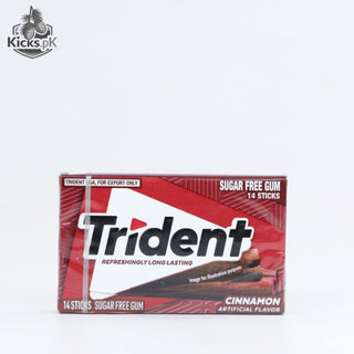 Trident Cinnamon Sugar Free Gum 14 Pieces 31 G, imported candy in Pakistan