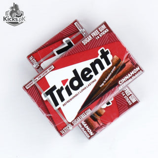 Trident Cinnamon Sugar Free Gum 14 Pieces 31 G, imported candy, view 2
