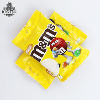 M&M's Peanut Chocolate Candies 82G Pouch, imported snack, view 2