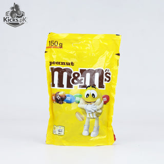 M&M's Chocolate Peanut Pouch 150 G, imported snack in Pakistan