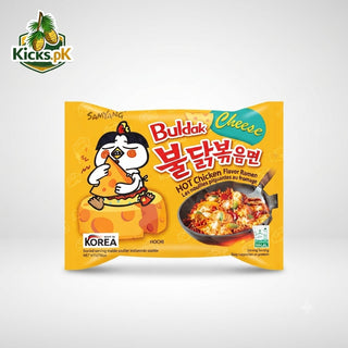 Samyang Buldak Hot Chicken Cheese Flavor Korean Ramen 140G, imported snack in Pakistan