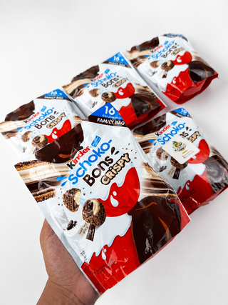 Kinder Schoko Bons Crispy Family Bag 16 Pieces 90g, imported chocolate in Pakistan