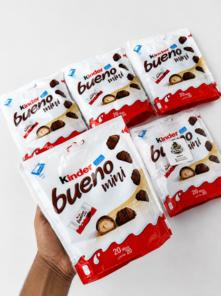 Kinder Bueno Mini 20 Minis Family Pack, imported chocolate, view 2
