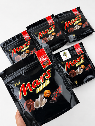 Mars Minis 11 Pieces 198g Pouch, imported chocolate, view 2
