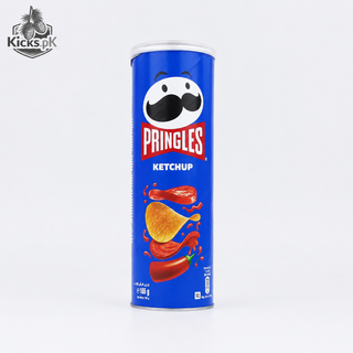 Pringles Ketchup Flavour Potato Crisps, imported chips in Pakistan