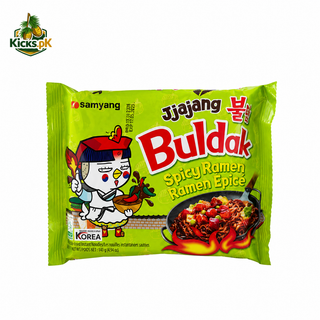 Buldak Ramen Jjajang 140g, imported snack in Pakistan
