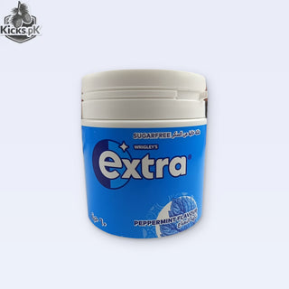 Wrigley’s Extra Peppermint Flavour Sugar Free Chewing Gum Bottle 84 G (60 Pieces) | Cool Mint Fresh Breath Gum Price in Pakistan